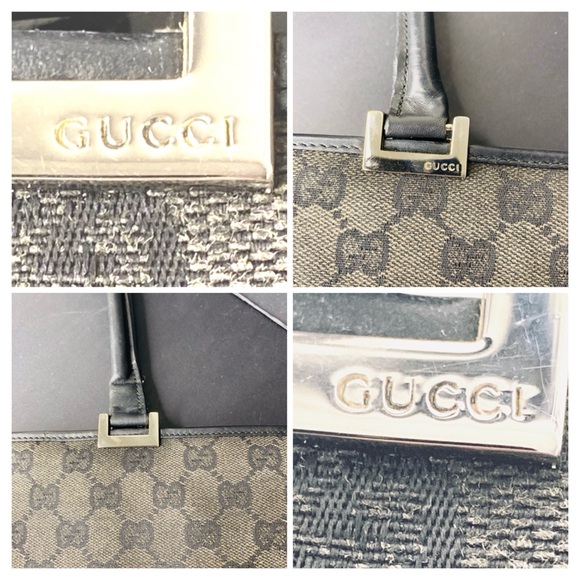 Gucci Jackie Large Tote Bag with Certificate of Authenticity Early 2000 Vintage - Picture 16 of 17